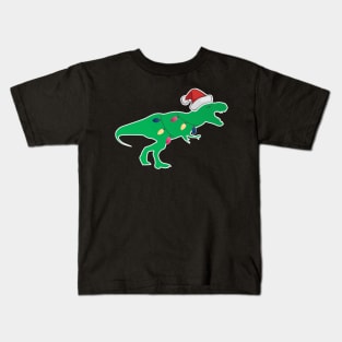 Tree Rex (T-Rex For Christmas) Kids T-Shirt